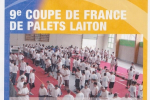 affiche coupe de france de palet laiton