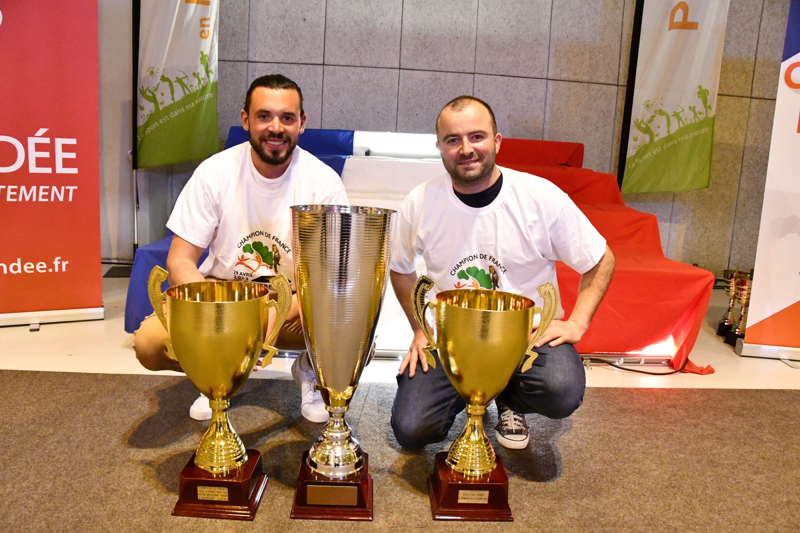 François BOSSOREILLE et Régis REDUREAU, Champion de France 2023 !
