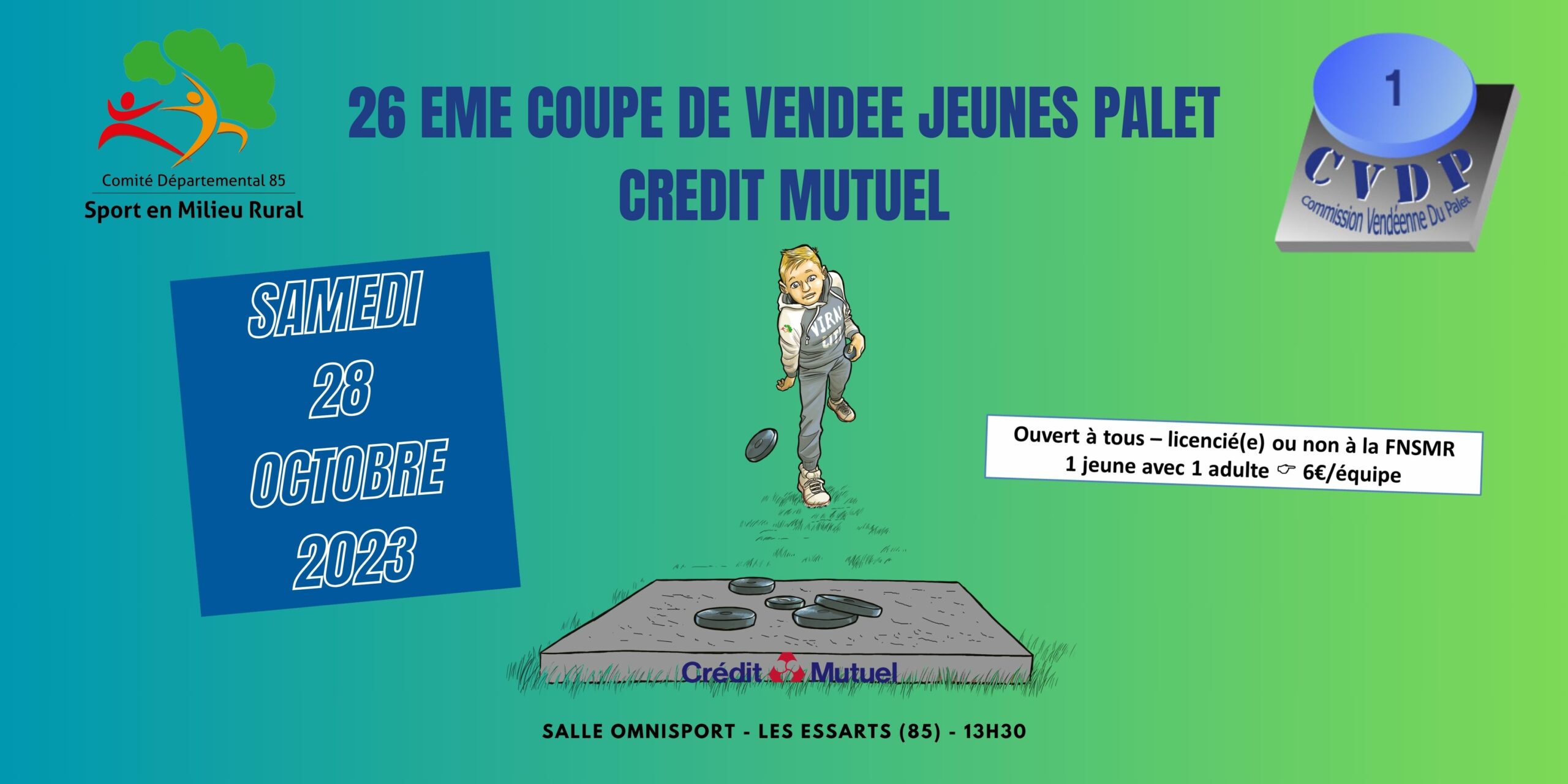 26ème Coupe de Vendée Jeunes Crédit Mutuel !