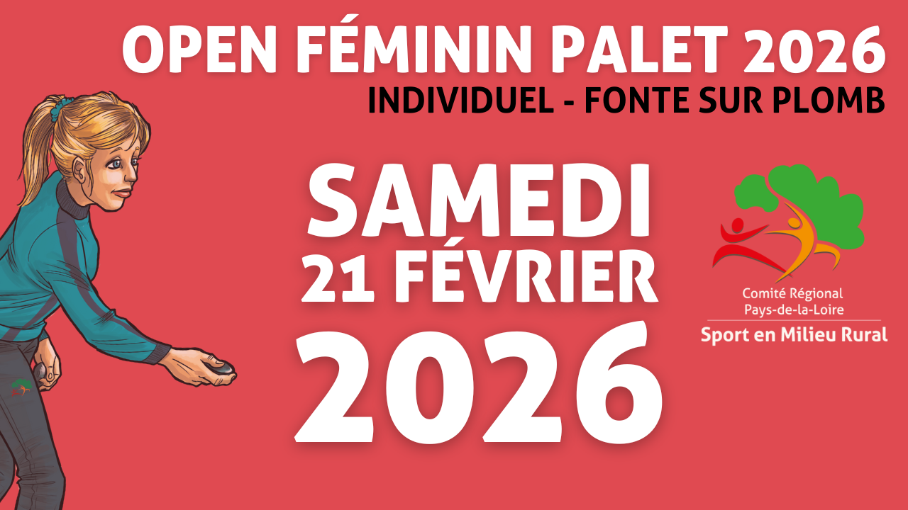 Open Féminin Palet 2026