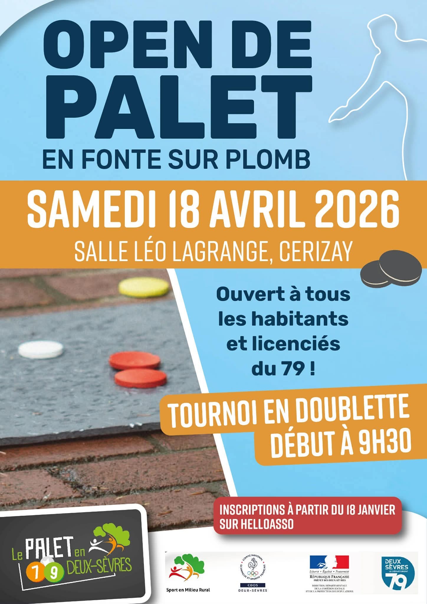 Open des Deux-Sèvres Palet 2026