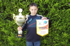 Alban Orion champion jeune 12 ans