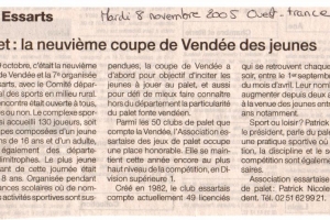 coupe de vendée jeunes 2005