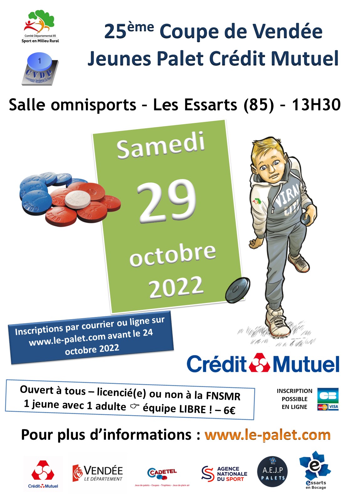 25ème Coupe de Vendée Jeunes Crédit Mutuel !