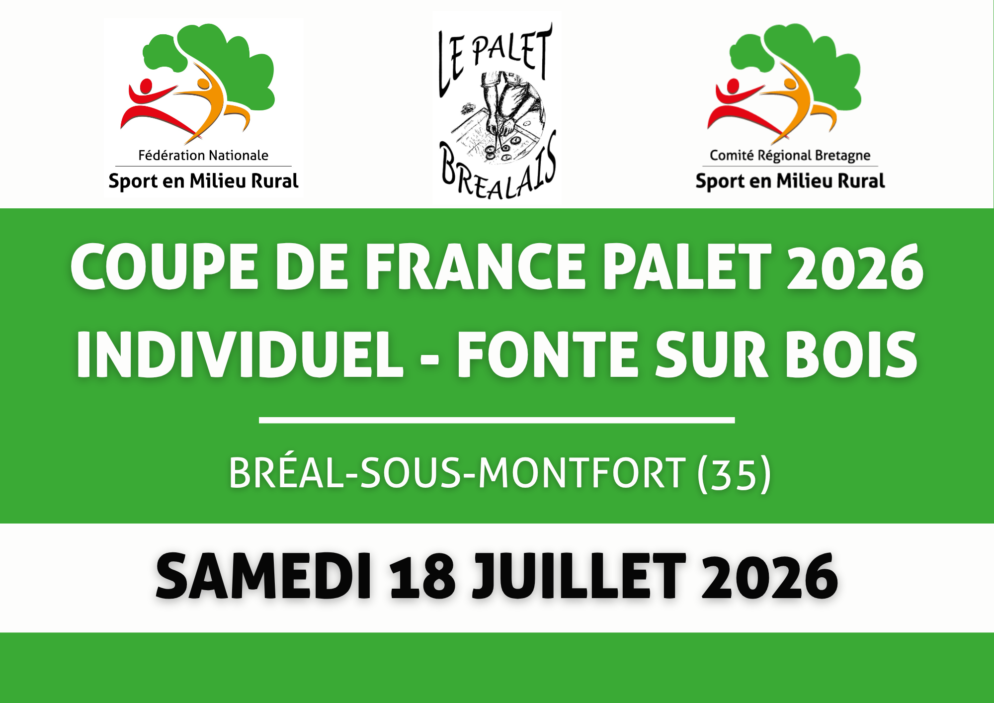 Coupe de France Individuel 2026 – Fonte sur bois